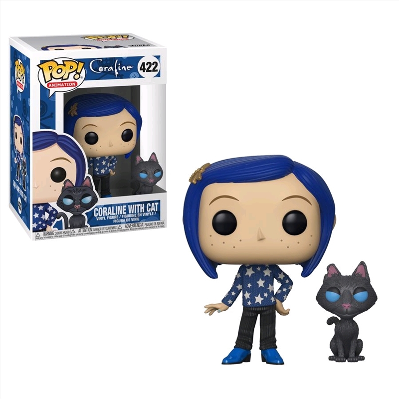 Coraline - Coraline with Cat Pop! Vinyl/Product Detail/Movies