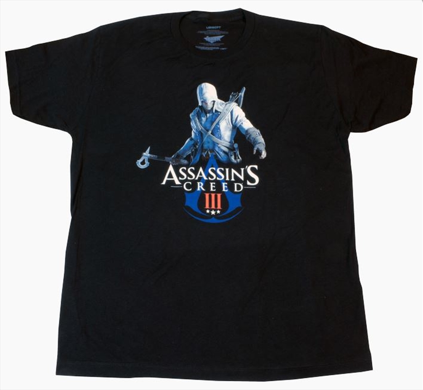 Assassin's Creed 3 - Connor & Logo T-Shirt L/Product Detail/Shirts