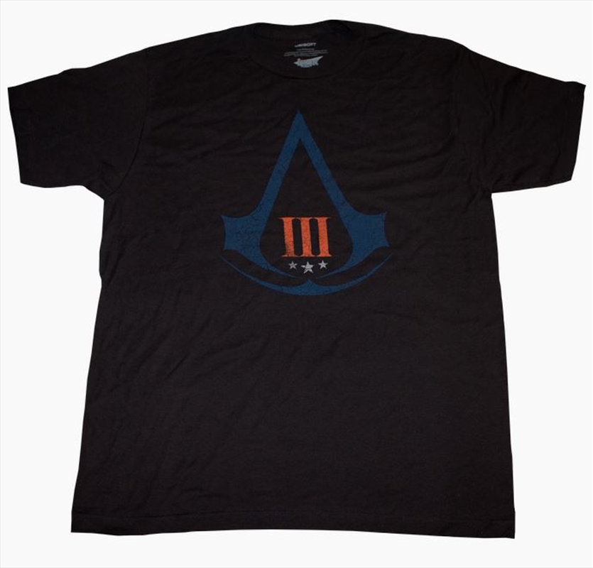 Assassin's Creed 3 - Distressed Logo T-Shirt L/Product Detail/Shirts