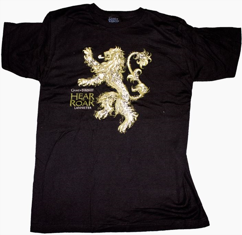 Game of Thrones - Lannister Male T-Shirt S/Product Detail/Shirts