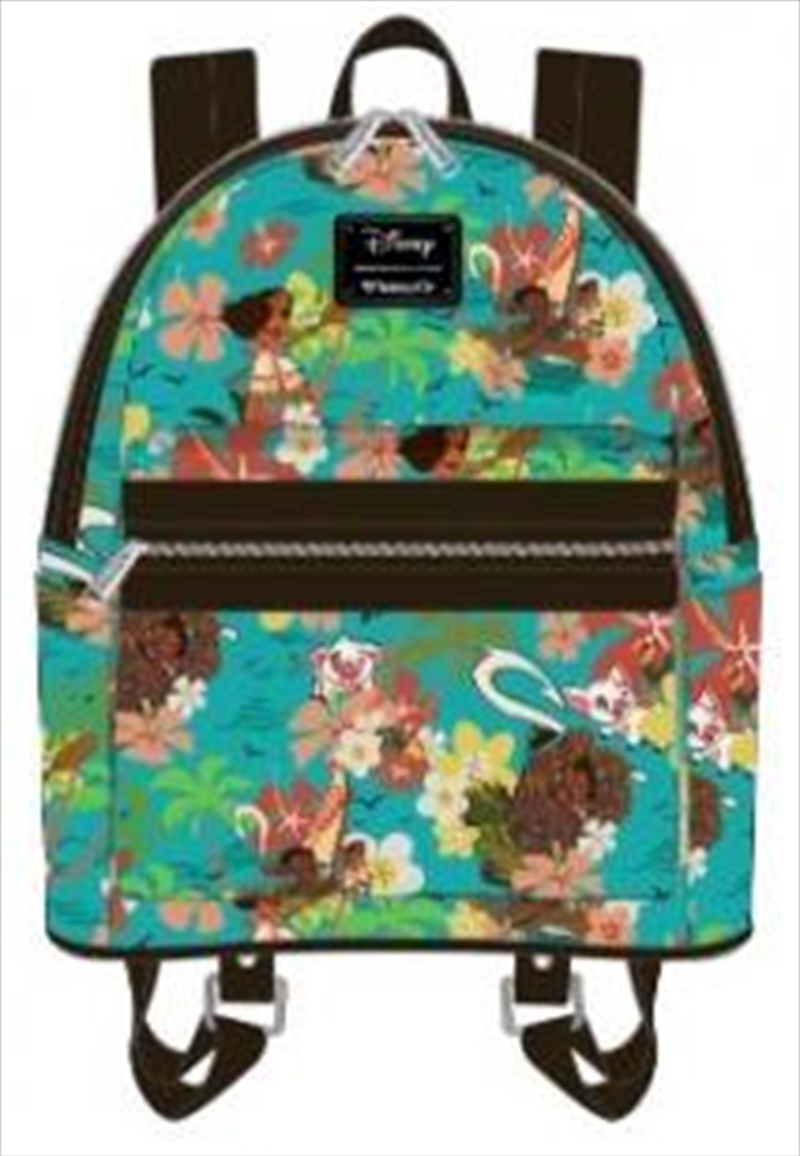 Loungefly - Moana - Floral Mini Backpack/Product Detail/Bags