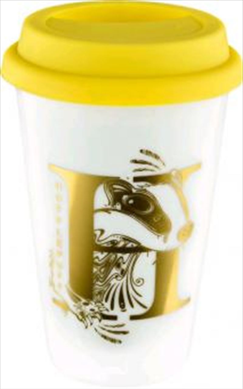 Hufflepuff Foil Logo Keep Cup/Product Detail/To Go Cups