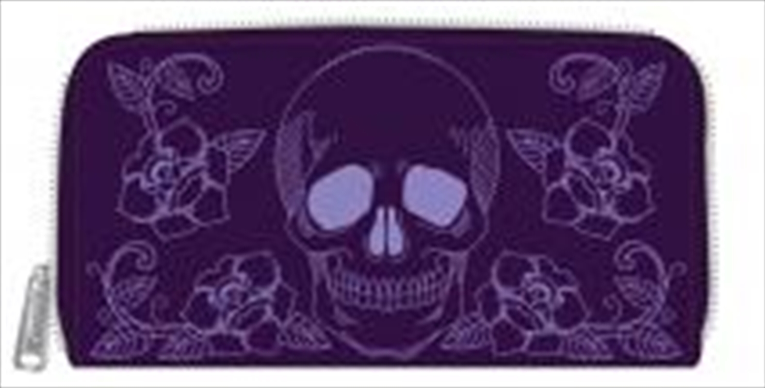 Loungefly - Floral Skull Zip Around Wallet/Product Detail/Wallets