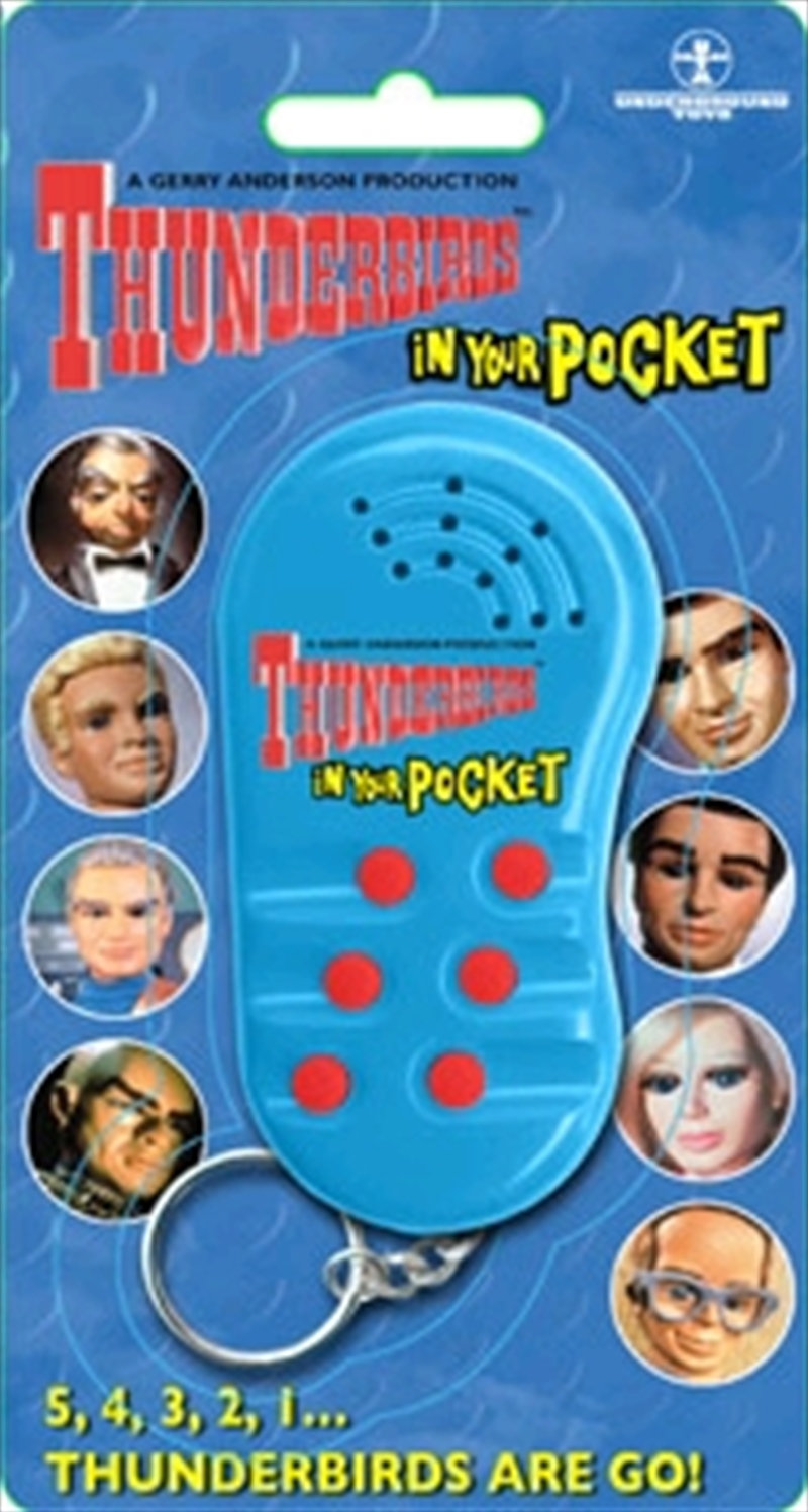 Thunderbirds - In Your Pocket Talking Keychain/Product Detail/Keyrings