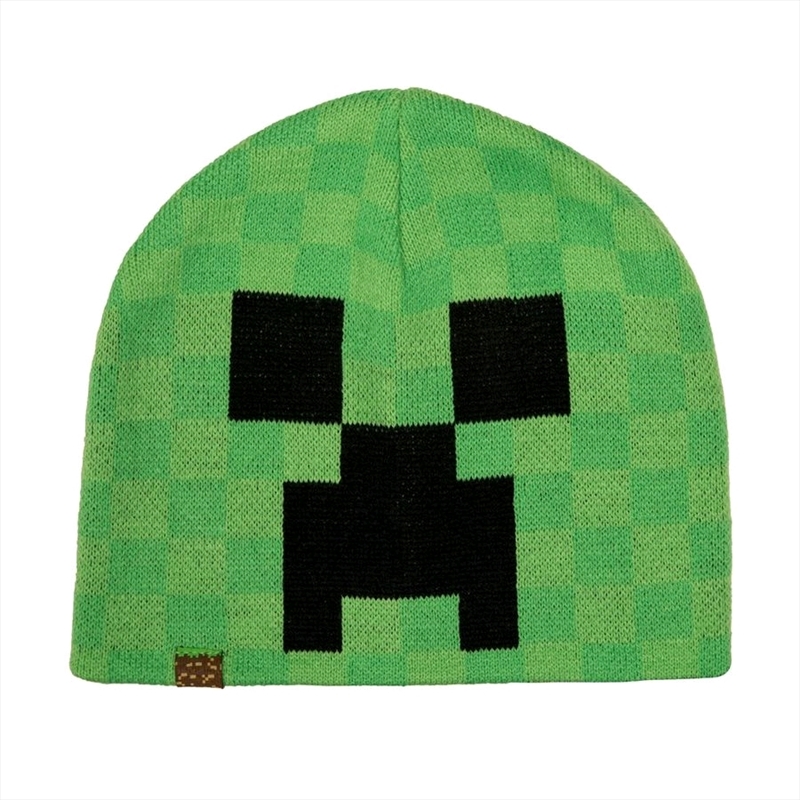 Minecraft - Creeper Face Beanie L/XL/Product Detail/Beanies & Headwear