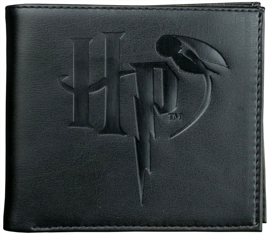 Harry Potter - Logo Embossed Black Wallet/Product Detail/Wallets