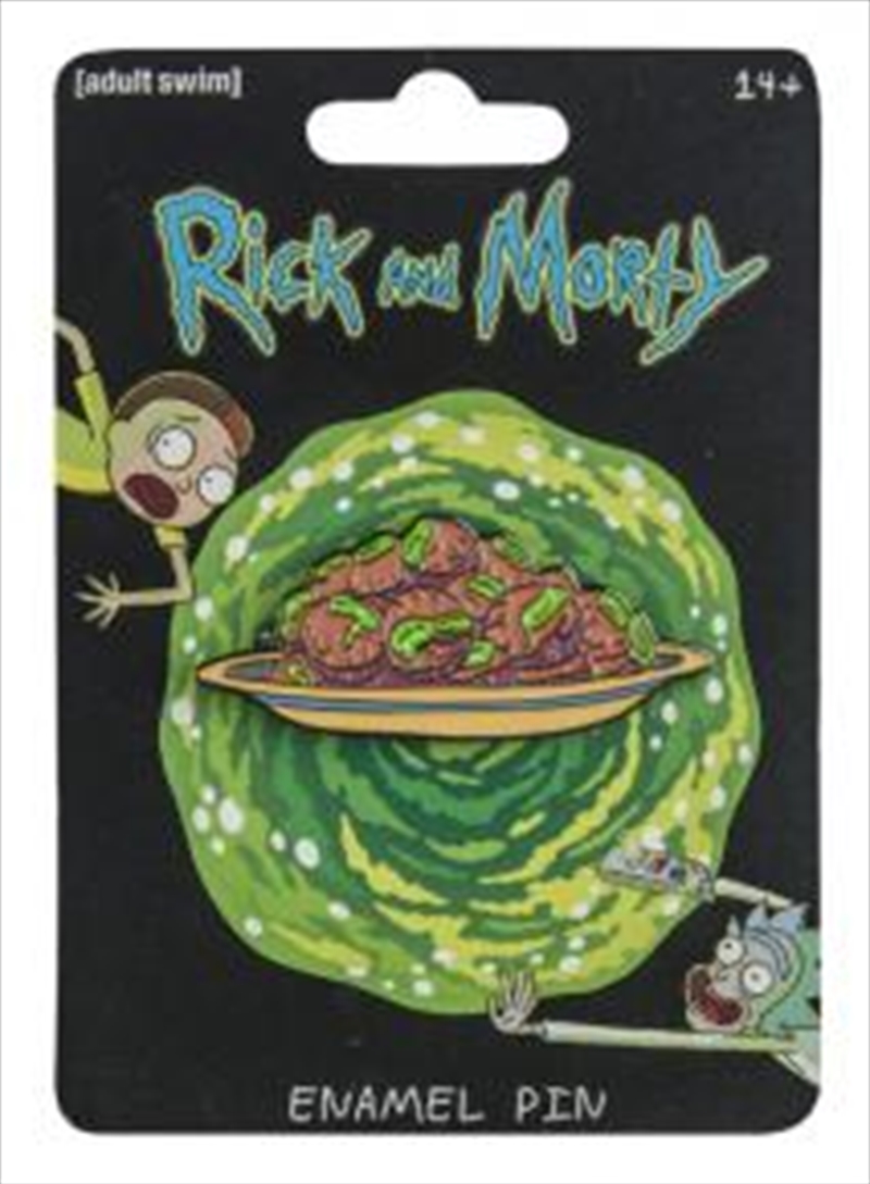 Rick and Morty - Eyeball Holes Enamel Pin/Product Detail/Buttons & Pins