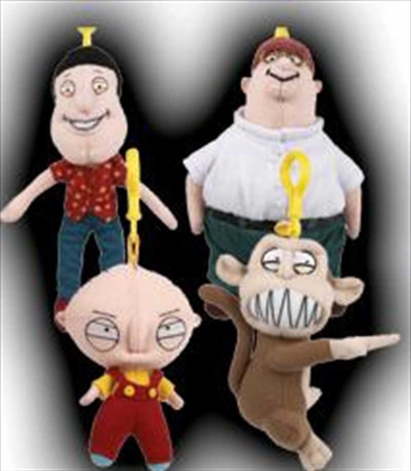 Family Guy - Clip on Plush Assortment/Product Detail/Figurines