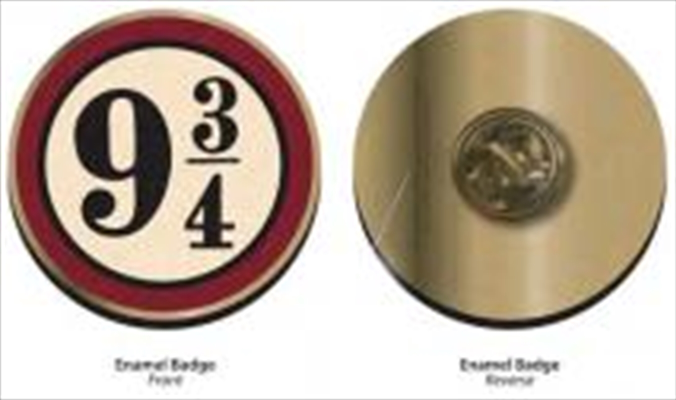 Harry Potter - Platform 9 3/4 Badge/Product Detail/Buttons & Pins