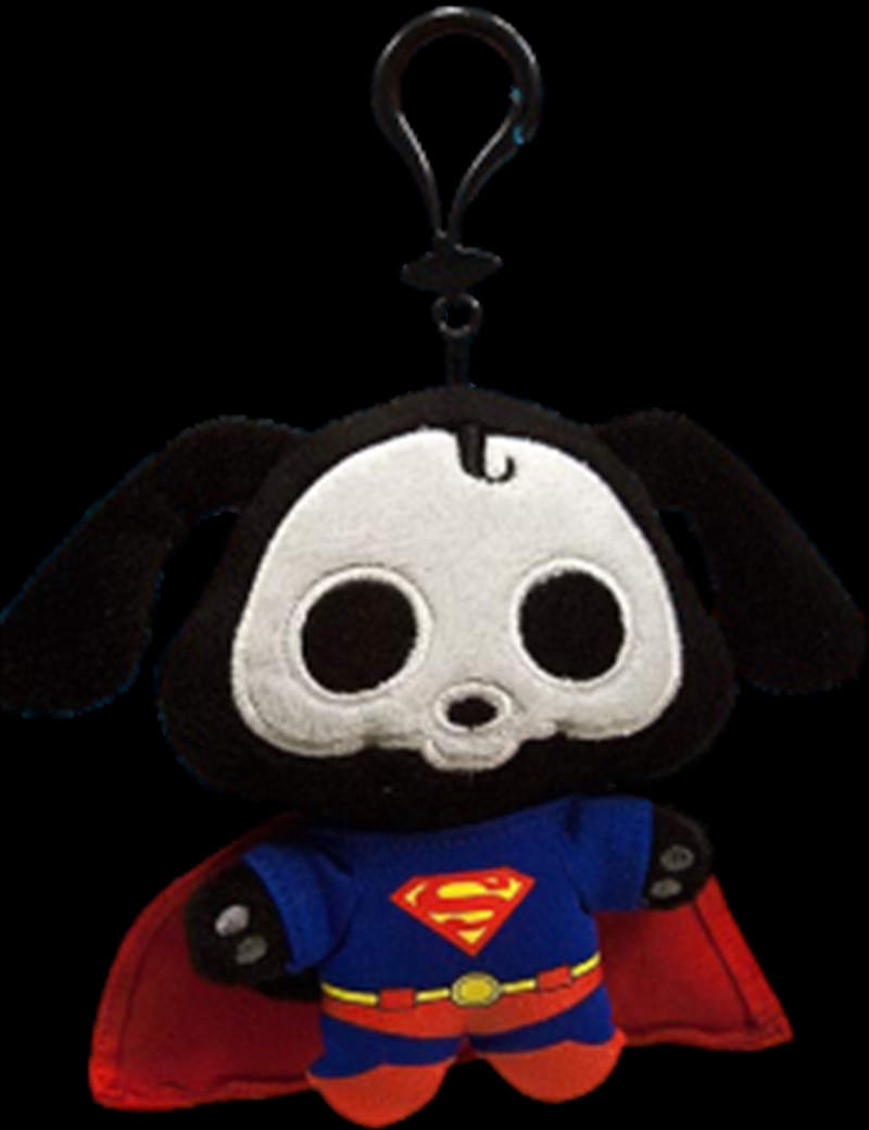 Skelanimals - Superman Dax 4" Clip-On Plush/Product Detail/Plush Toys