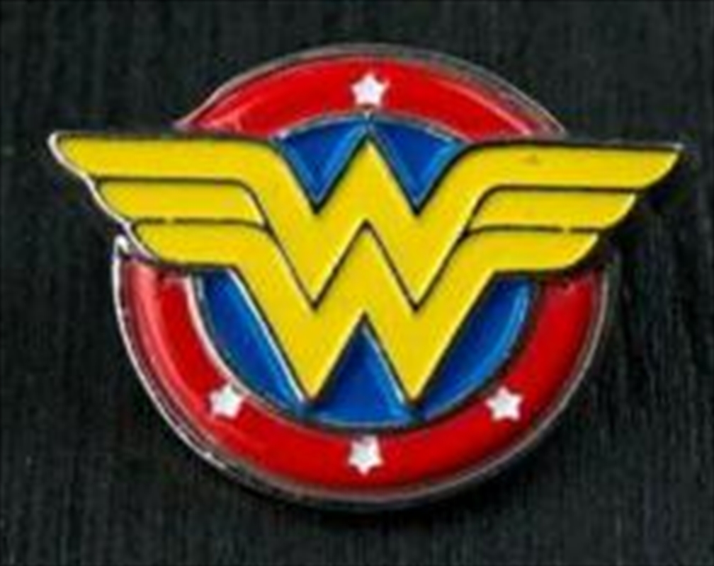 Wonder Woman - Logo Colour Enamel Lapel Pin/Product Detail/Buttons & Pins