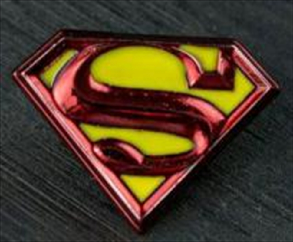 Superman - Logo Colour Enamel Lapel Pin | Merchandise