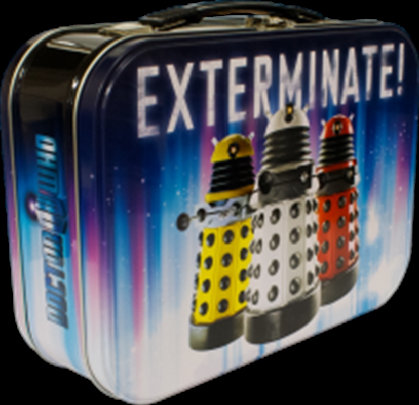 Doctor Who - Dalek 3-up Exterminate Lunchbox/Product Detail/Lunchboxes