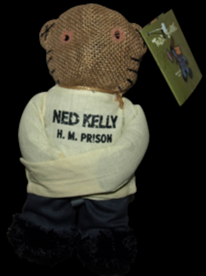 Teddy Scares - Ned Kelly 8" Bear/Product Detail/Plush Toys