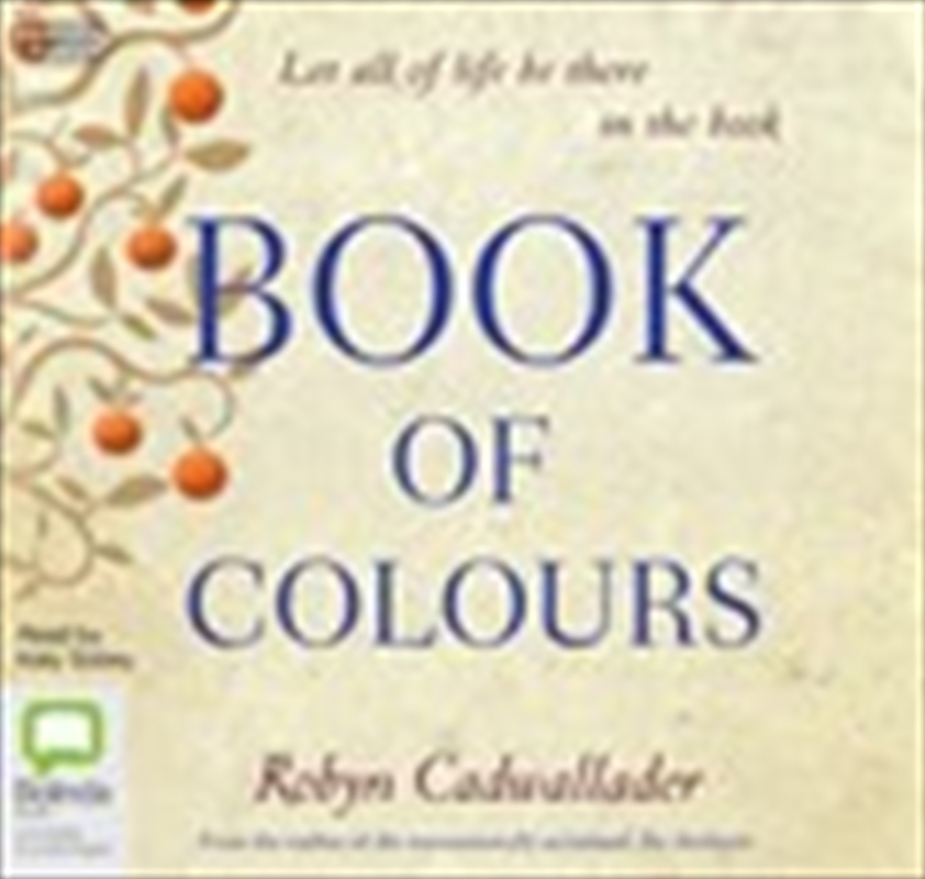 Book of Colours/Product Detail/Historical Fiction