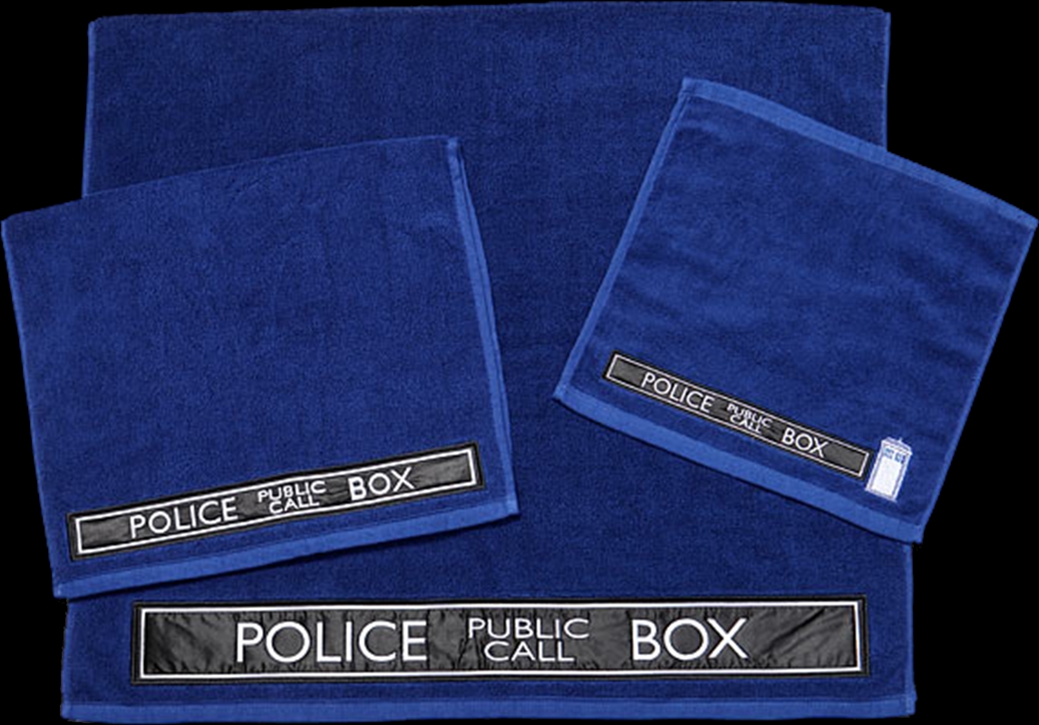 Doctor Who - TARDIS 3 Piece Towel Set/Product Detail/Manchester