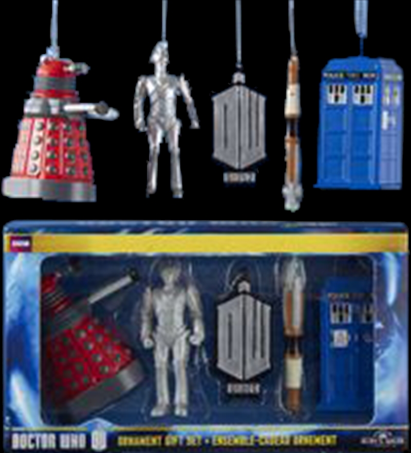 Doctor Who - 2.5" Christmas Ornament 5-Pack Gift Box/Product Detail/Collectables