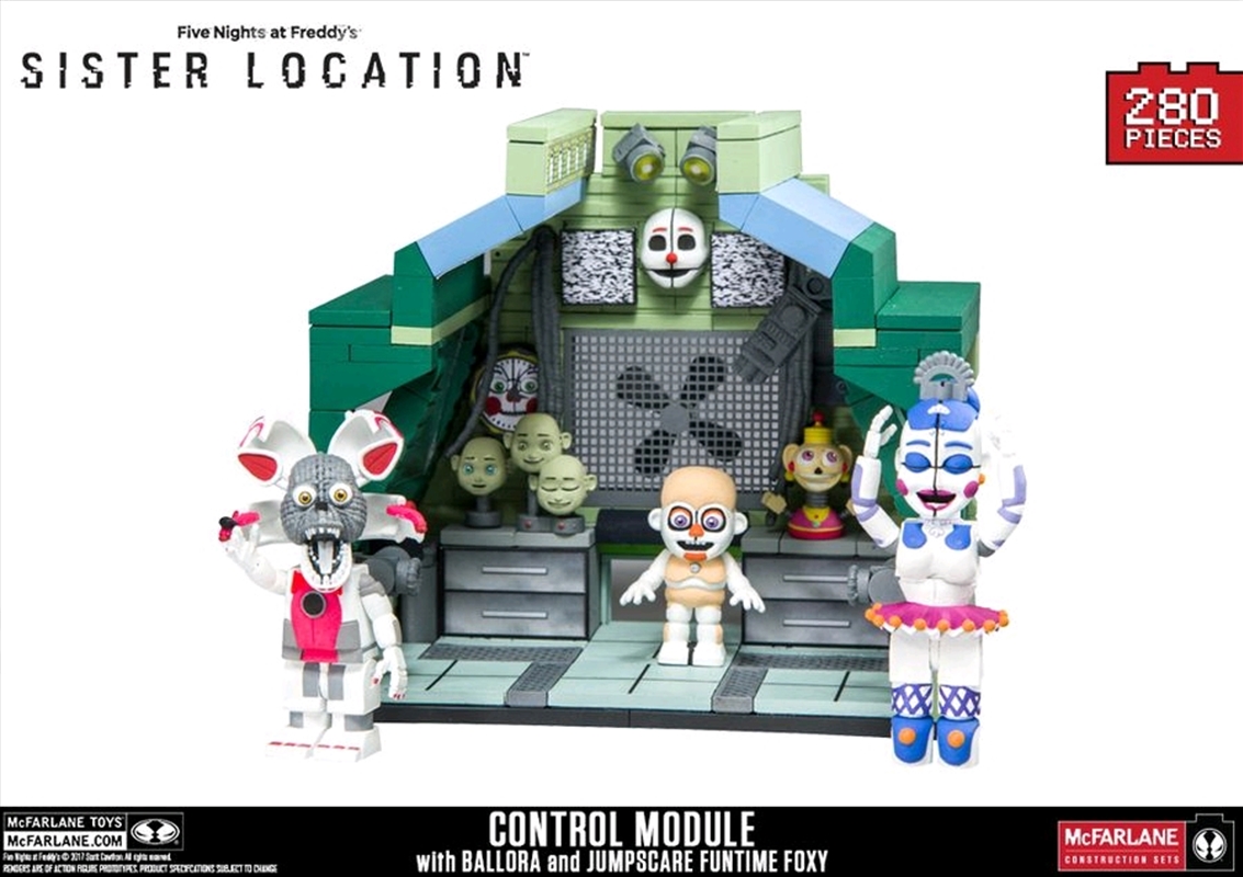 Five Nights at Freddy's: Sister Location - Control Module Large Construction Set/Product Detail/Collectables