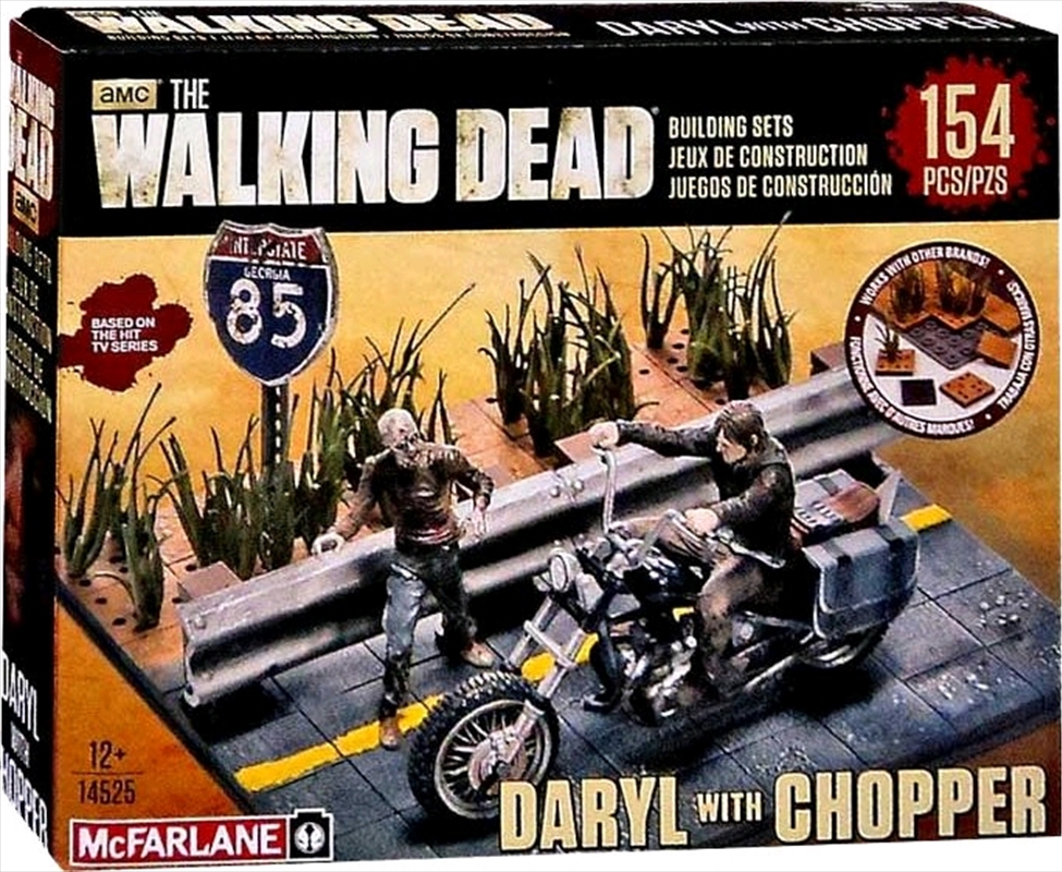 The Walking Dead - Daryl with Chopper Building Set/Product Detail/Building Sets & Blocks