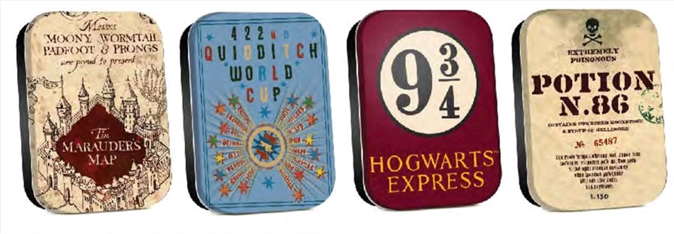Harry Potter - Maps Set of 4 Tins/Product Detail/Posters & Prints