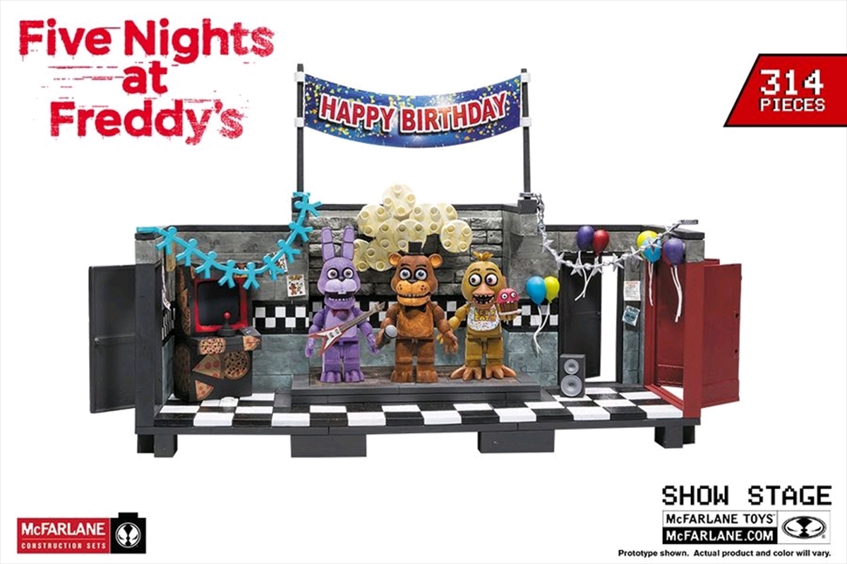 Five Nights at Freddy's - The Show Stage Large Construction Set/Product Detail/Collectables