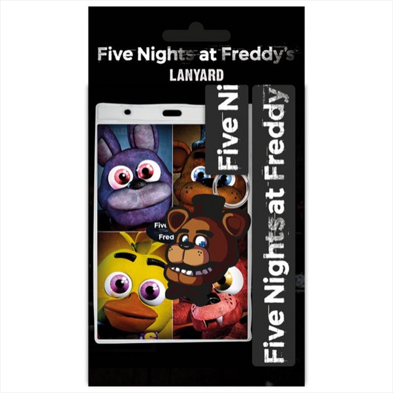 Five Nights at Freddy's Faz Bear Lanyard/Product Detail/Lanyards