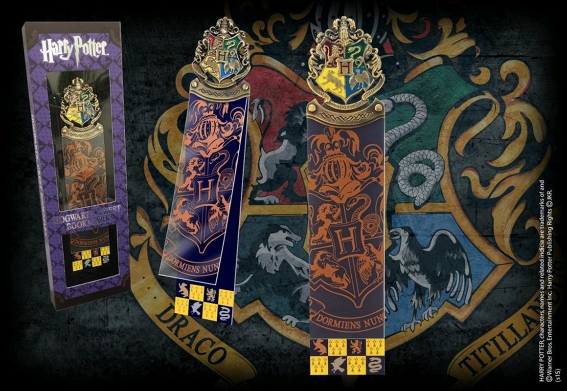 Harry Potter - Hogwarts Crest Bookmark/Product Detail/Bookmarks & Reading Accessories