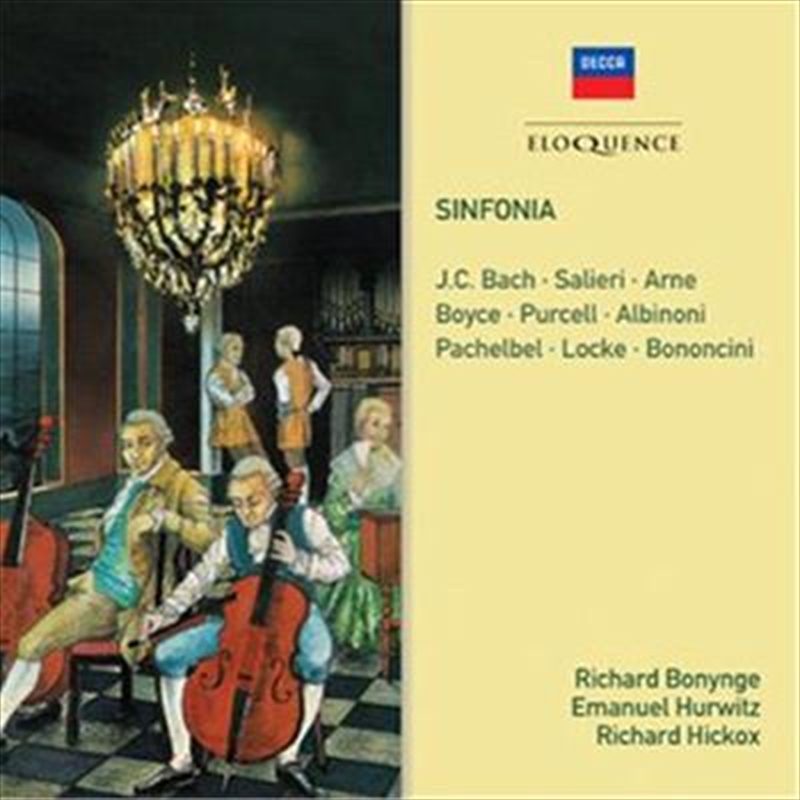 Sinfonia - Salieri, J.C. Bach, Arne, Purcell, Albinoni, Pachelbel/Product Detail/Classical