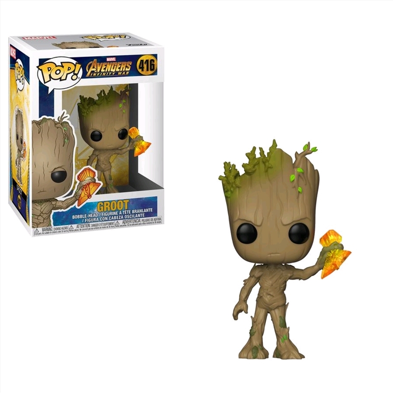 Avengers 3: Infinity War - Groot with Stormbreaker Pop! Vinyl/Product Detail/Movies