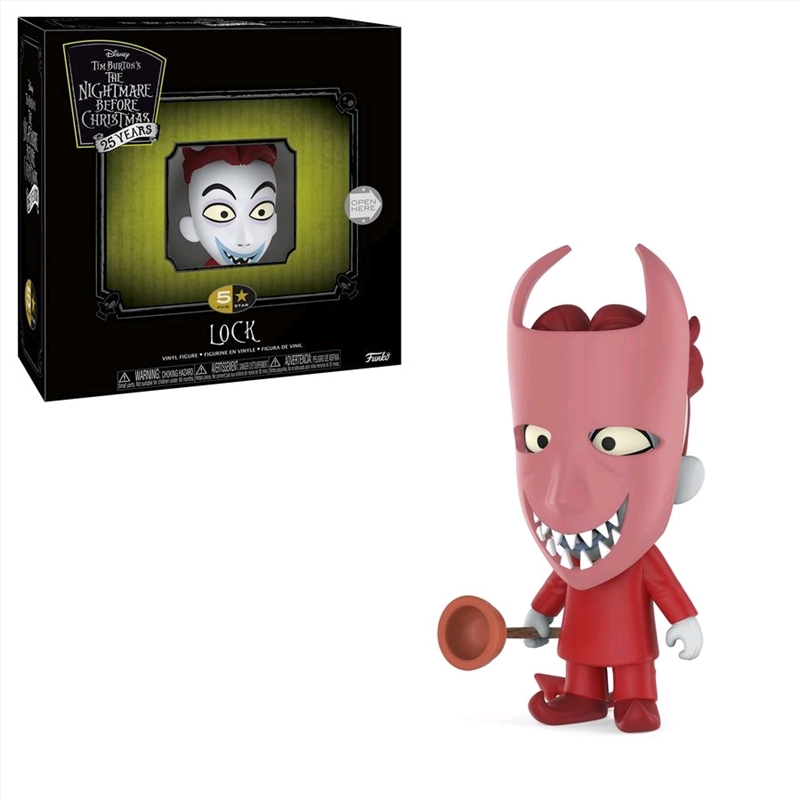 The Nightmare Before Christmas - Lock 5-Star Vinyl Figure/Product Detail/Figurines