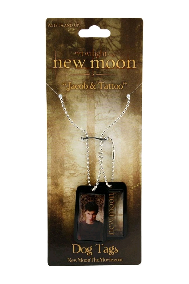 The Twilight Saga: New Moon - Dog Tags Set of 2 Jacob & Tribe Tattoo/Product Detail/Jewellery