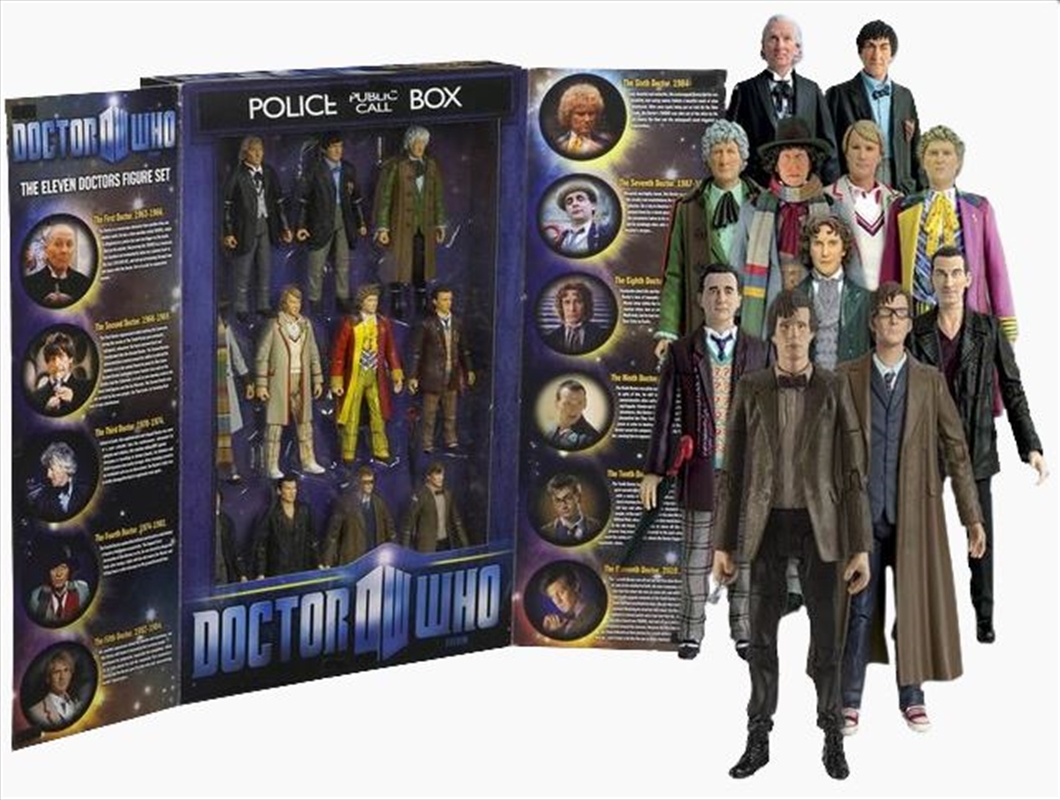 Doctor Who - 11 Doctors Action Figure Collectors Set/Product Detail/Figurines