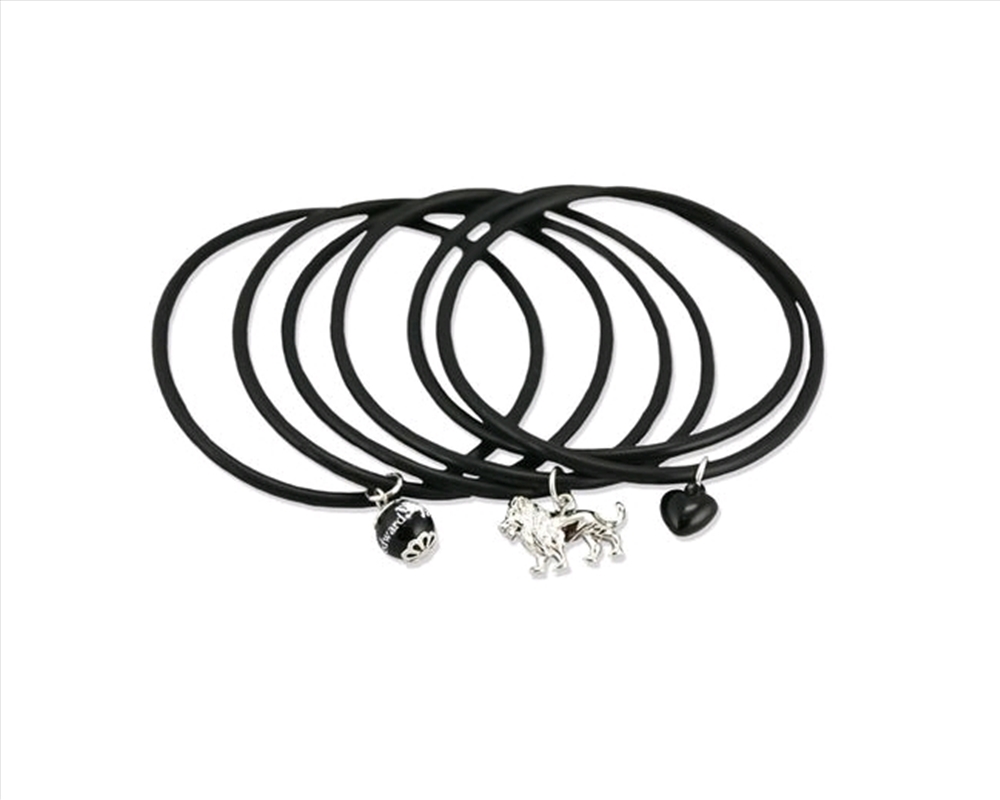 The Twilight Saga: New Moon - Jewellery Jelly Bangle with Charms Edward/Product Detail/Jewellery