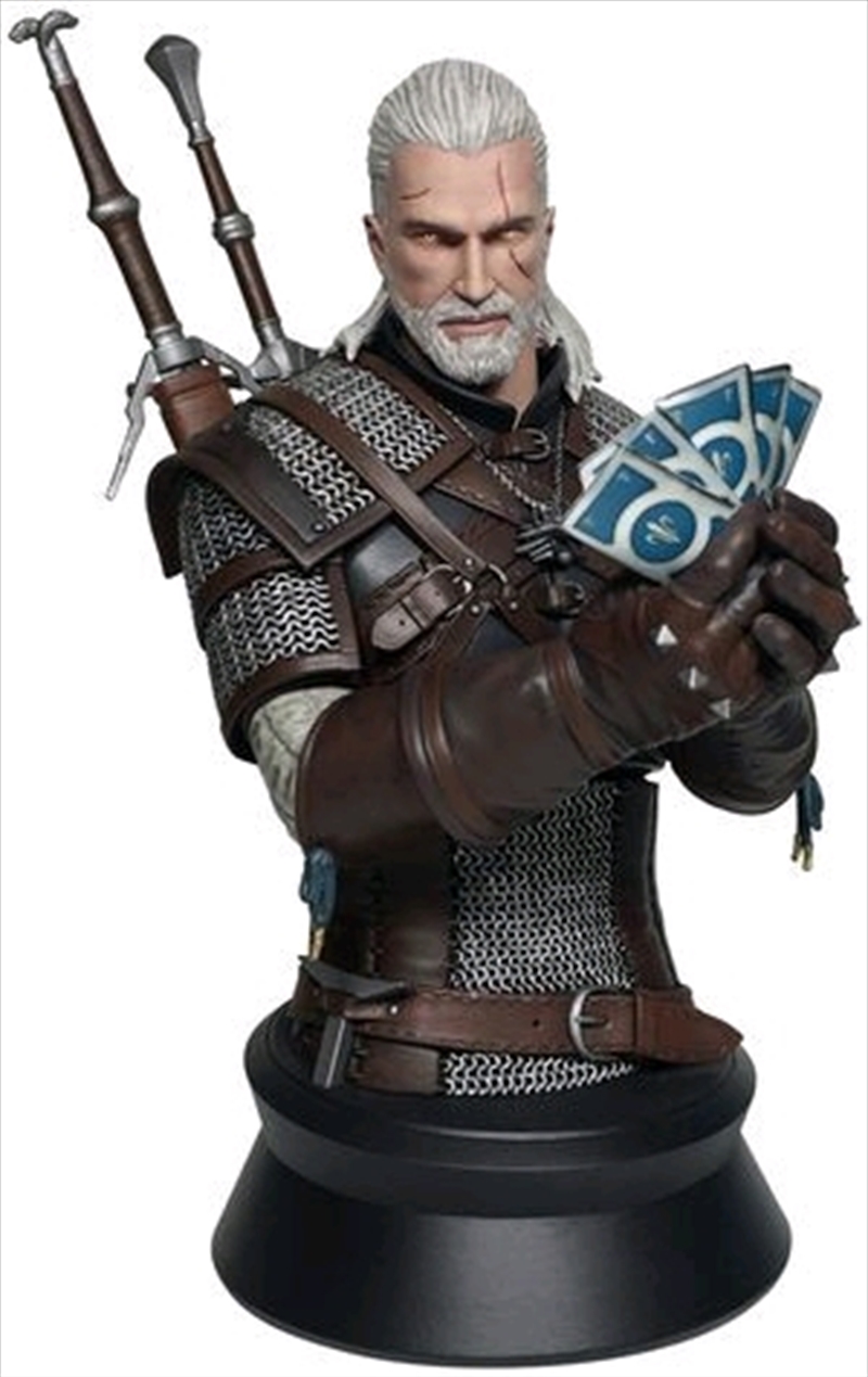 The Witcher 3: Wild Hunt - Geralt Playing Gwent Bust/Product Detail/Figurines
