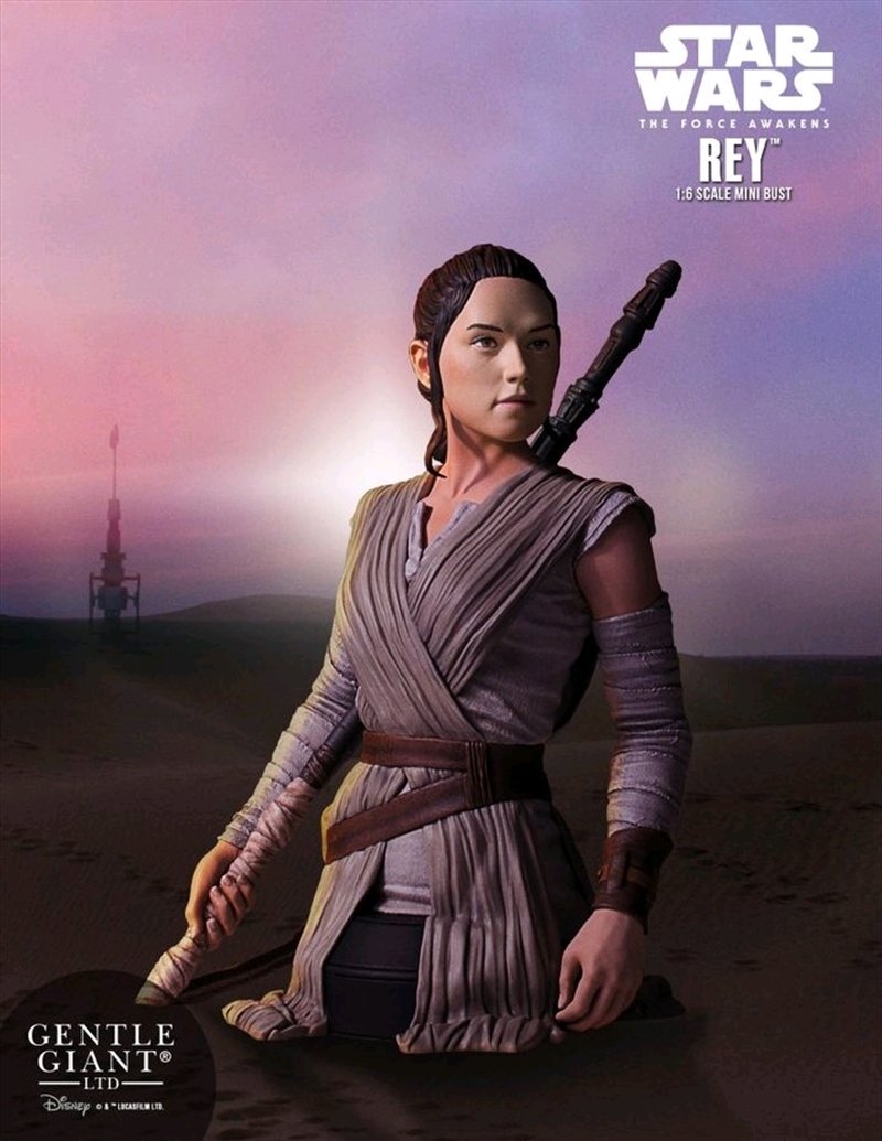 Star Wars - Rey Episode VII The Force Awakens Mini Bust/Product Detail/Figurines