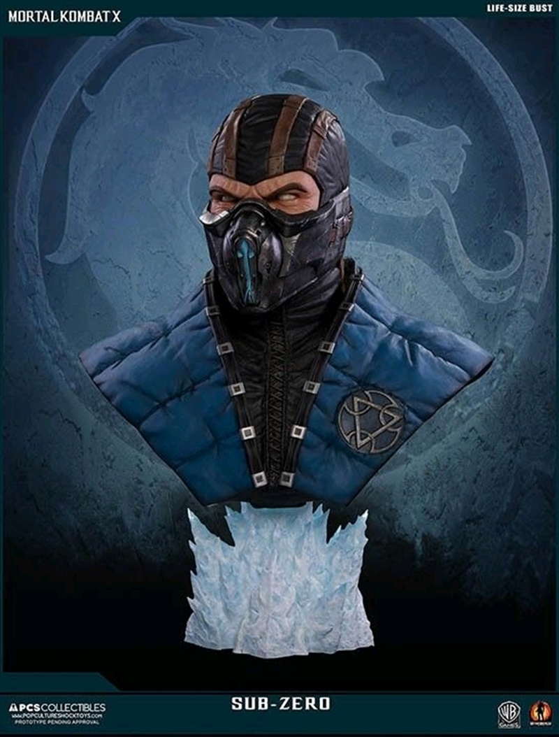 Mortal Kombat Sub Zero Life Size Bust 56cm vrogue.co