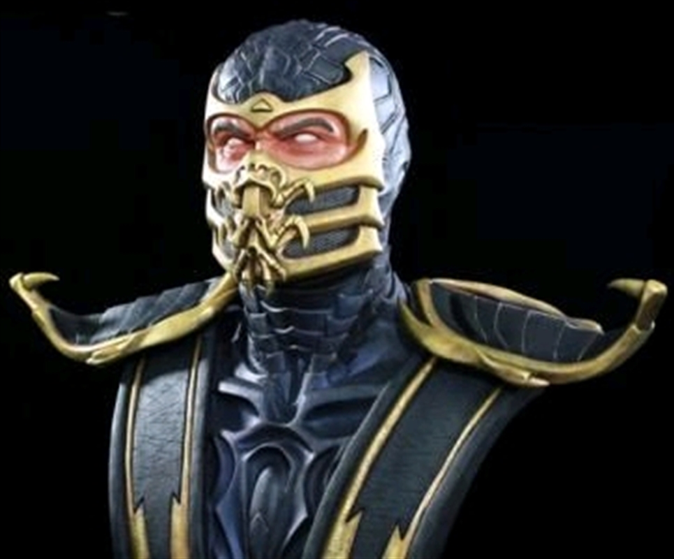 Mortal Kombat X Scorpion Life Size Bust, Figurines & Statues Sanity