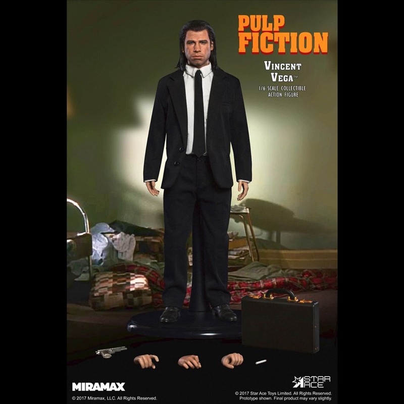 Pulp Fiction - Vincent Vega 12" 1:6 Scale Action Figure/Product Detail/Figurines