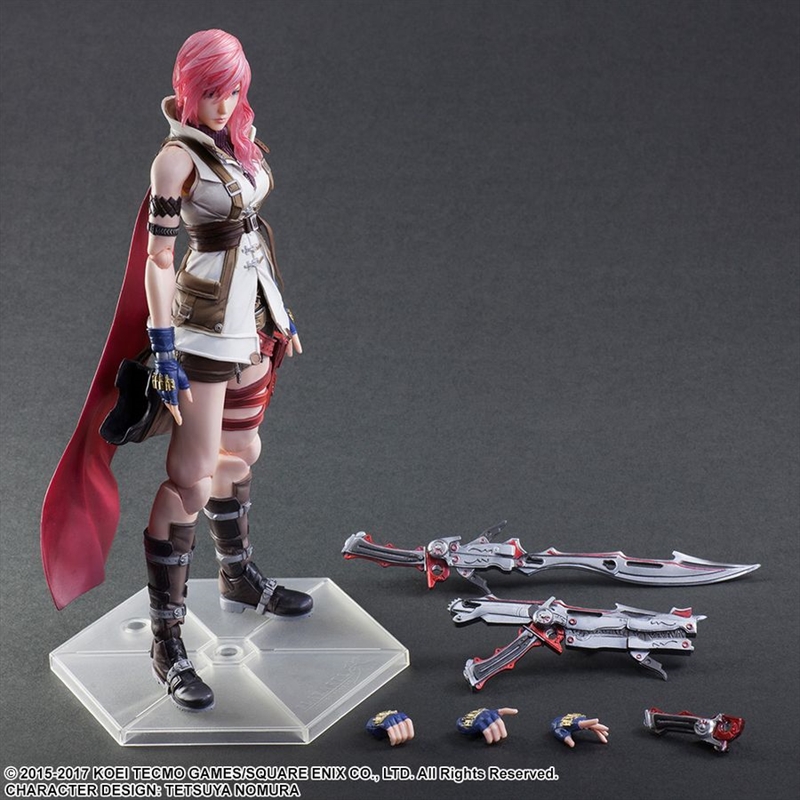 Final Fantasy: Dissidia - Lightning Play Arts Action Figure/Product Detail/Figurines