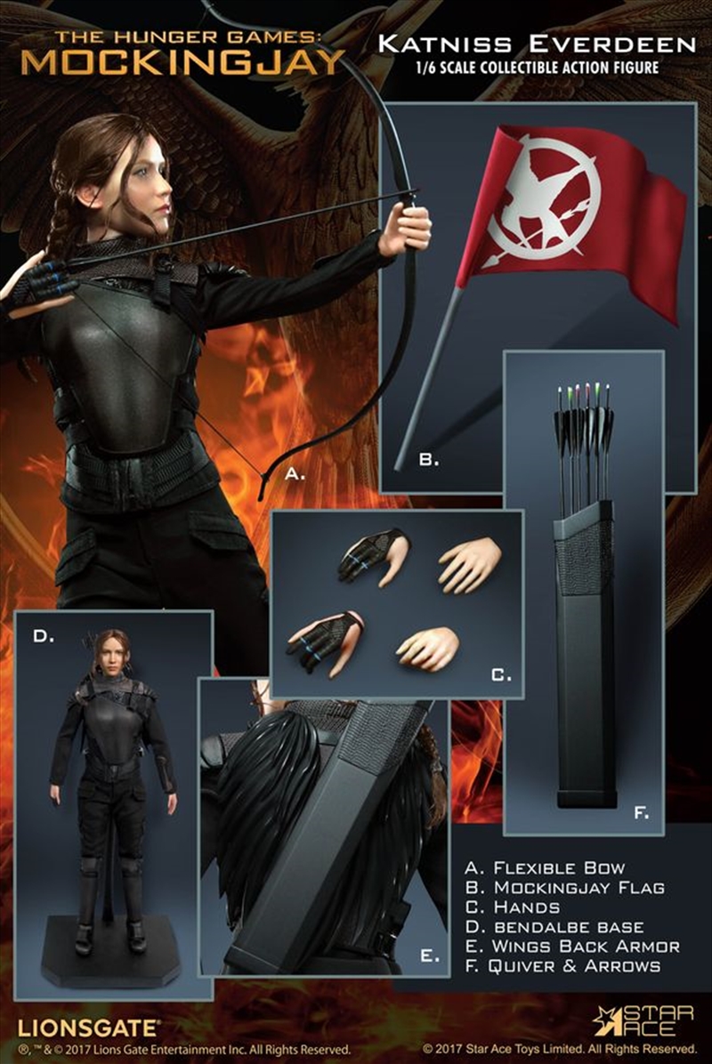 Hunger Games - Katniss Everdeen Mockingjay 12" Action Figure/Product Detail/Figurines