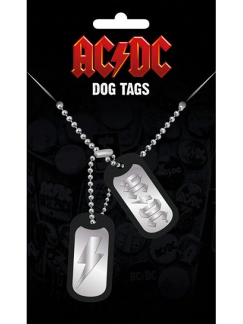 ACDC Logo Dog Tags/Product Detail/Keyrings