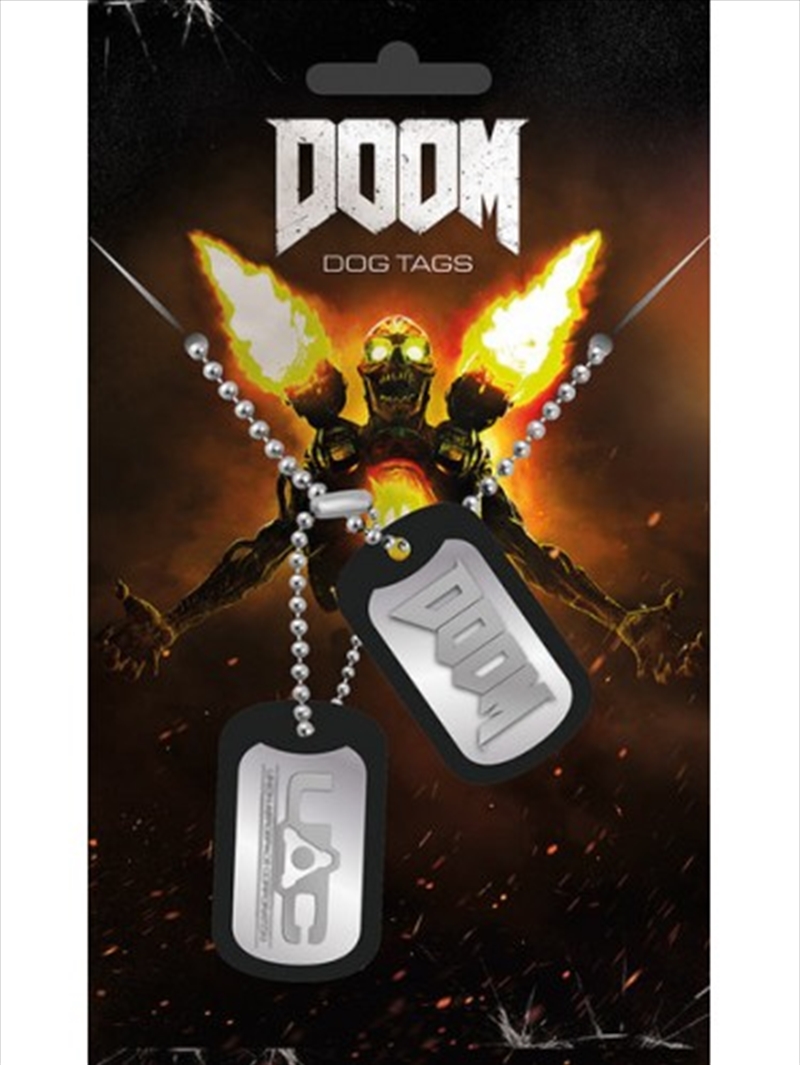Doom UAC Dog Tags/Product Detail/Accessories
