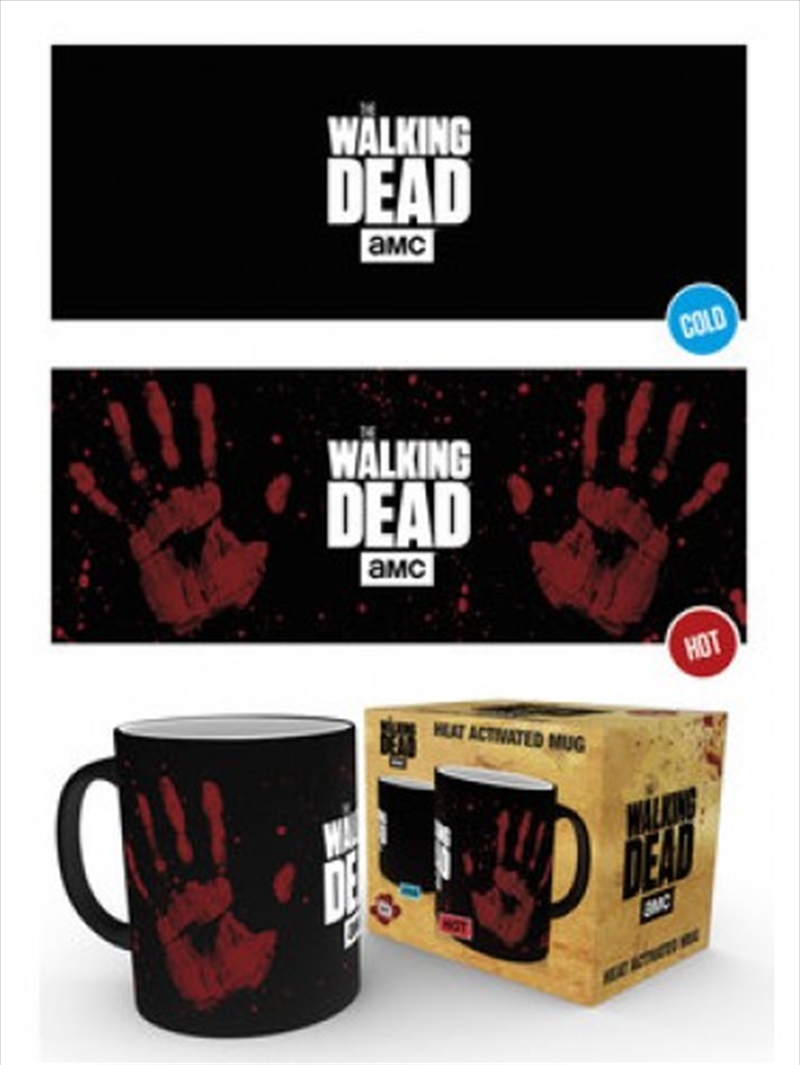 The Walking Dead Hand Print Heat Changing Mug/Product Detail/Mugs