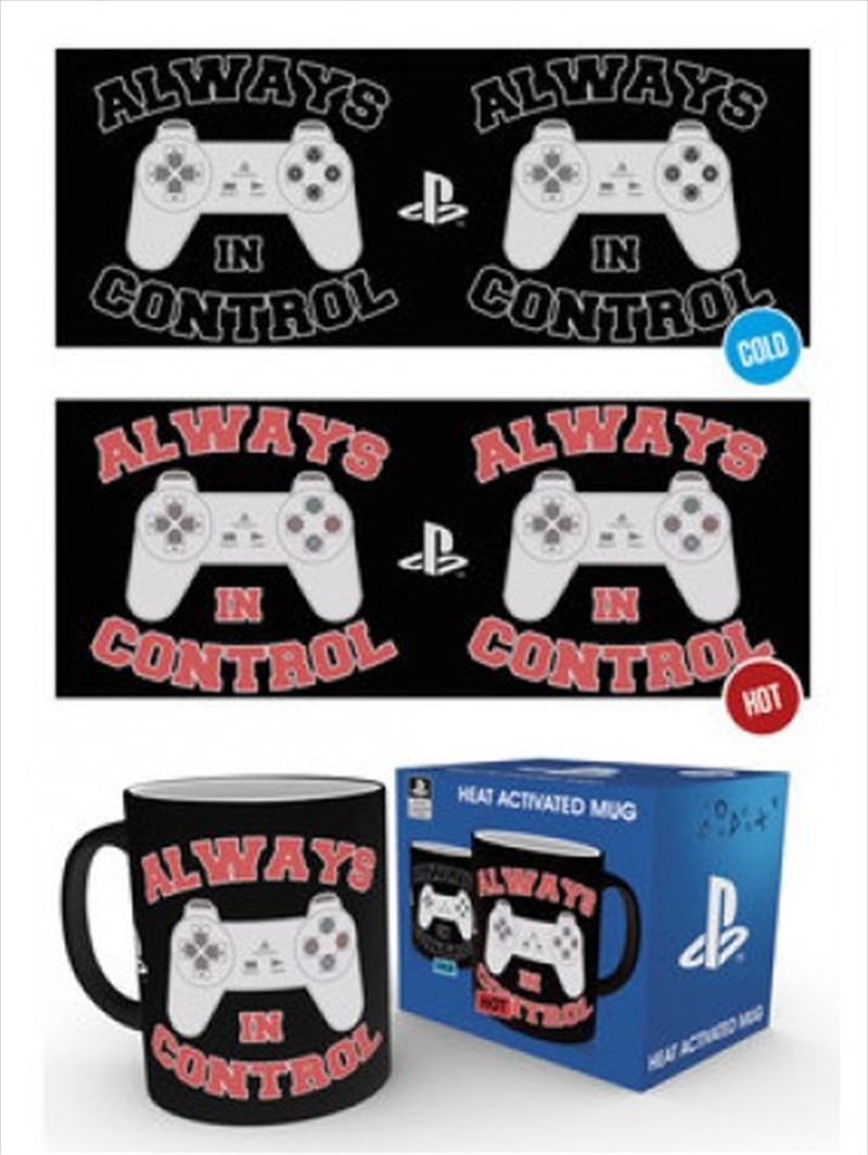 Playstation In Control Heat Changing Mug/Product Detail/Mugs