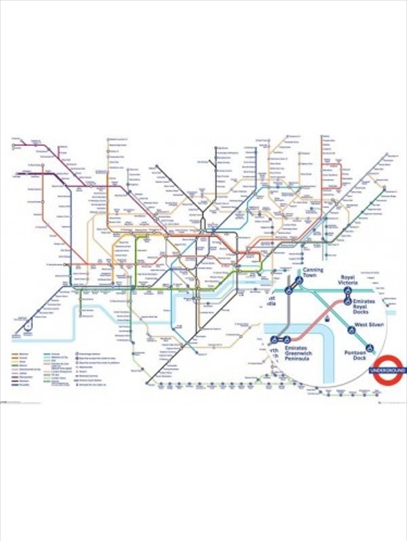 London Underground Map/Product Detail/Posters & Prints