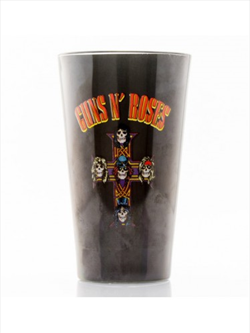 Guns n Roses Logo Coloured Large Glass/Product Detail/Glasses, Tumblers & Cups