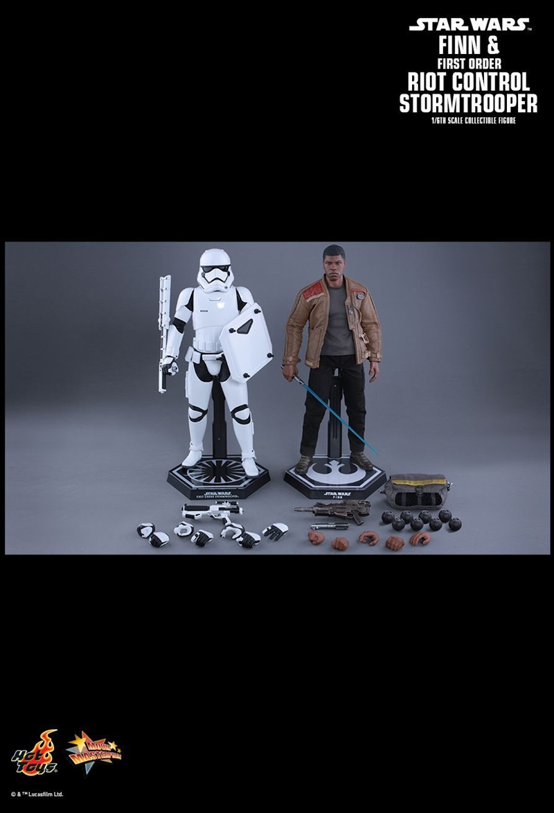 Star Wars - Finn & Riot Control Stormtrooper EpVII Force Awakens 12" 1:6 Scale Action Figure Set/Product Detail/Figurines