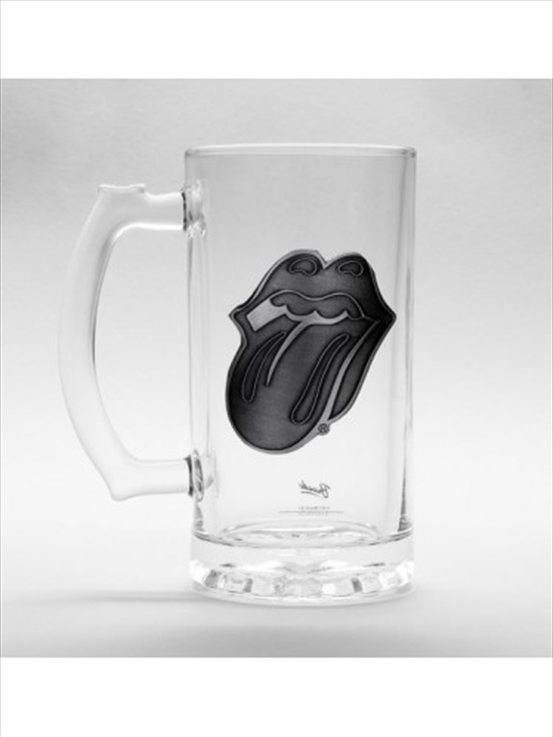The Rolling Stones Tongue Stein Glass/Product Detail/Beer