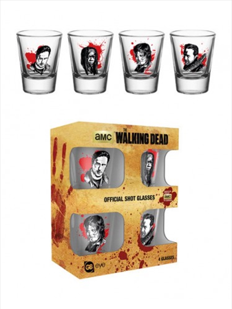 The Walking Dead Characters Shot Glasses/Product Detail/Glasses, Tumblers & Cups