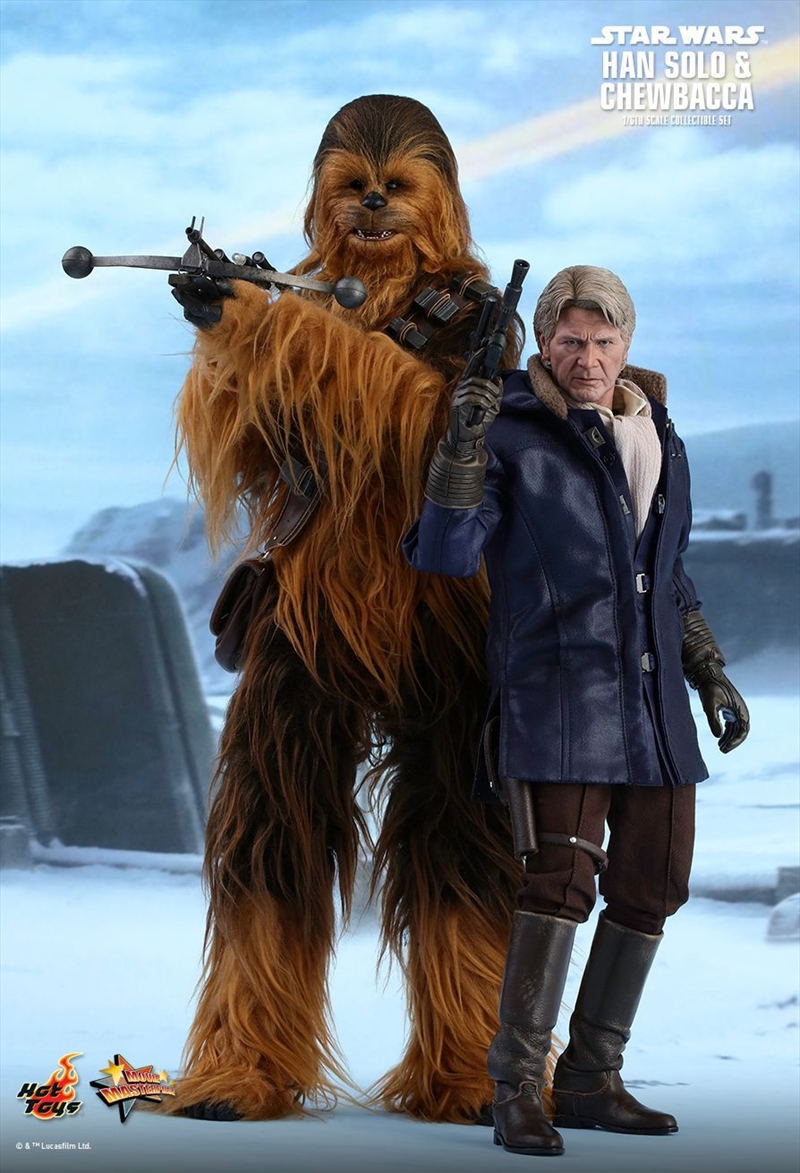 Star Wars - Han Solo & Chewbacca Episode VII The Force Awakens 12" 1:6 Scale Action Figure Set/Product Detail/Figurines